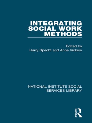 cover image of Integrating Social Work Methods